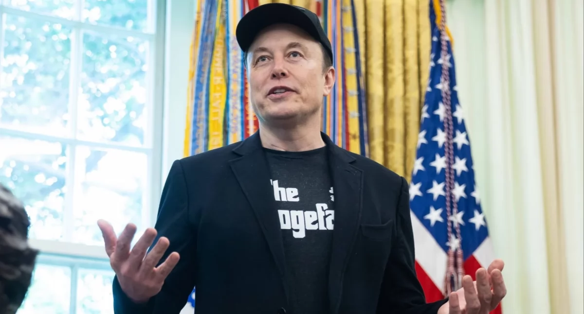 Elon Musk. Fot. PAP