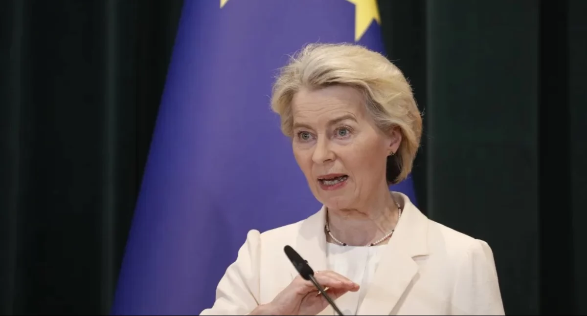 Przewodnicząca KE Ursula von der Leyen. Fot. PAP/EPA