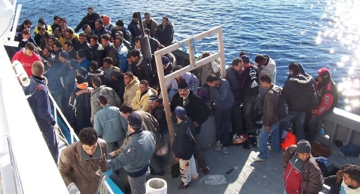 Nielegalni migranci. Fot. PAP