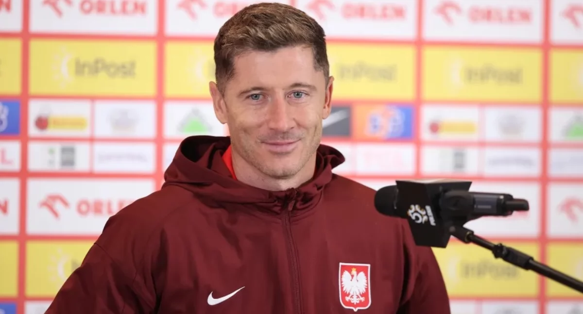  Kapitan reprezentacji Polski Robert Lewandowski. Fot. PAP/Jarek Praszkiewicz