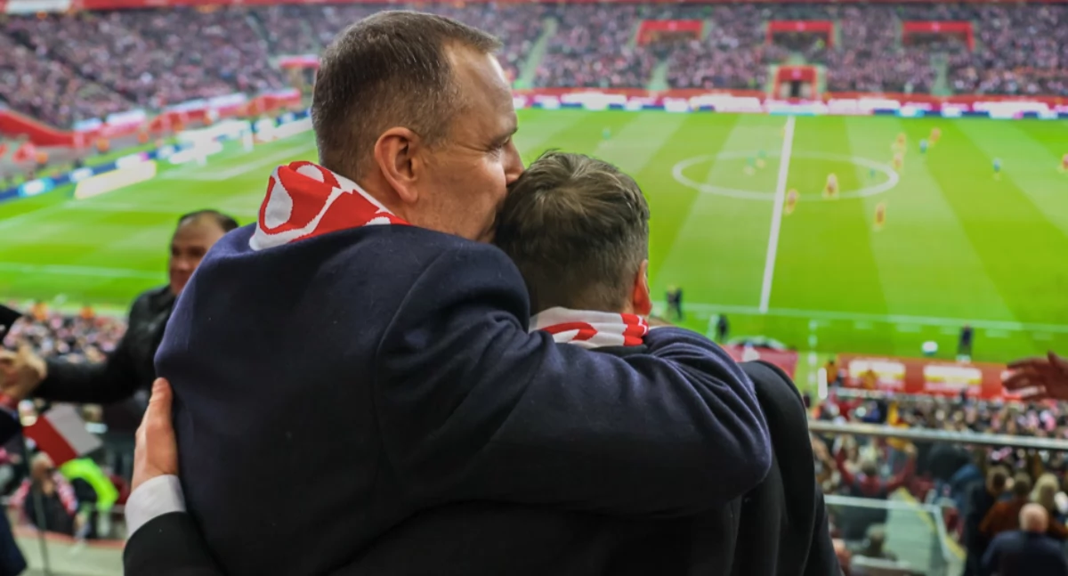 Prezydent RP z synem. Fot. Mikołaj Bujak KPRP