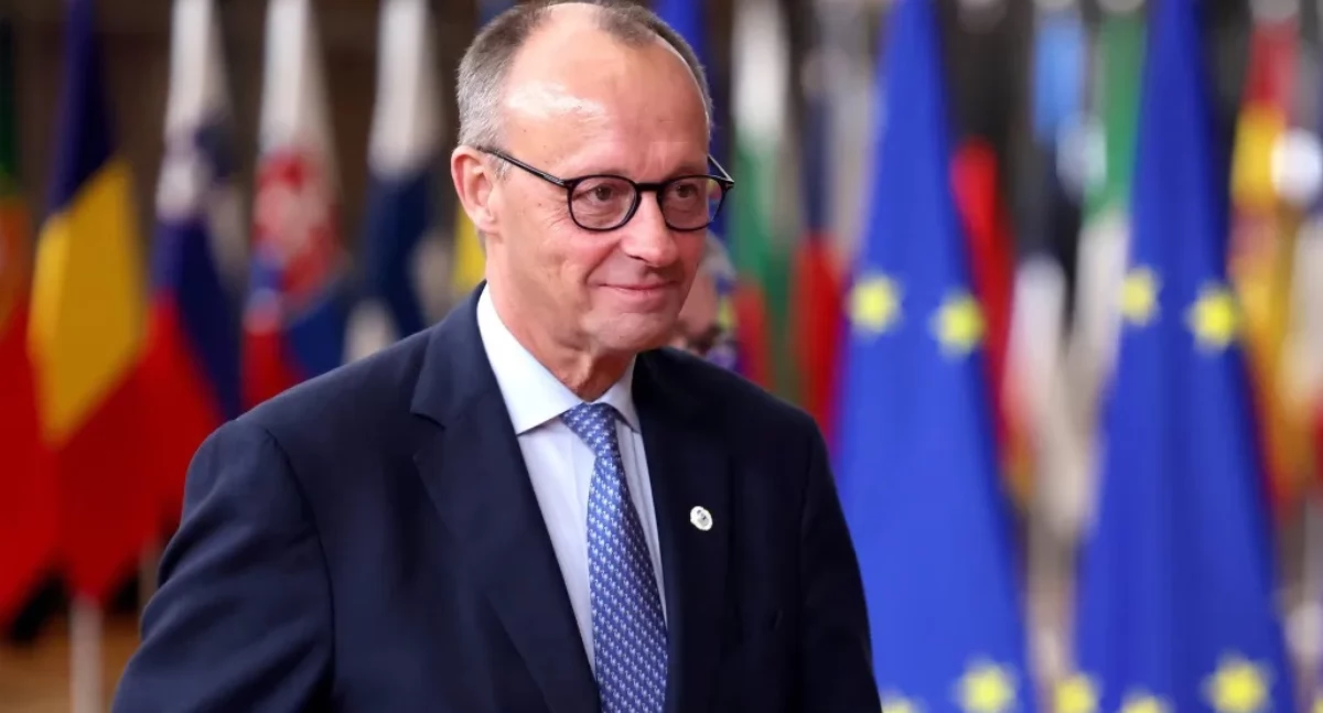 Kanclerz Niemiec Friedrich Merz. Fot. PAP/EPA