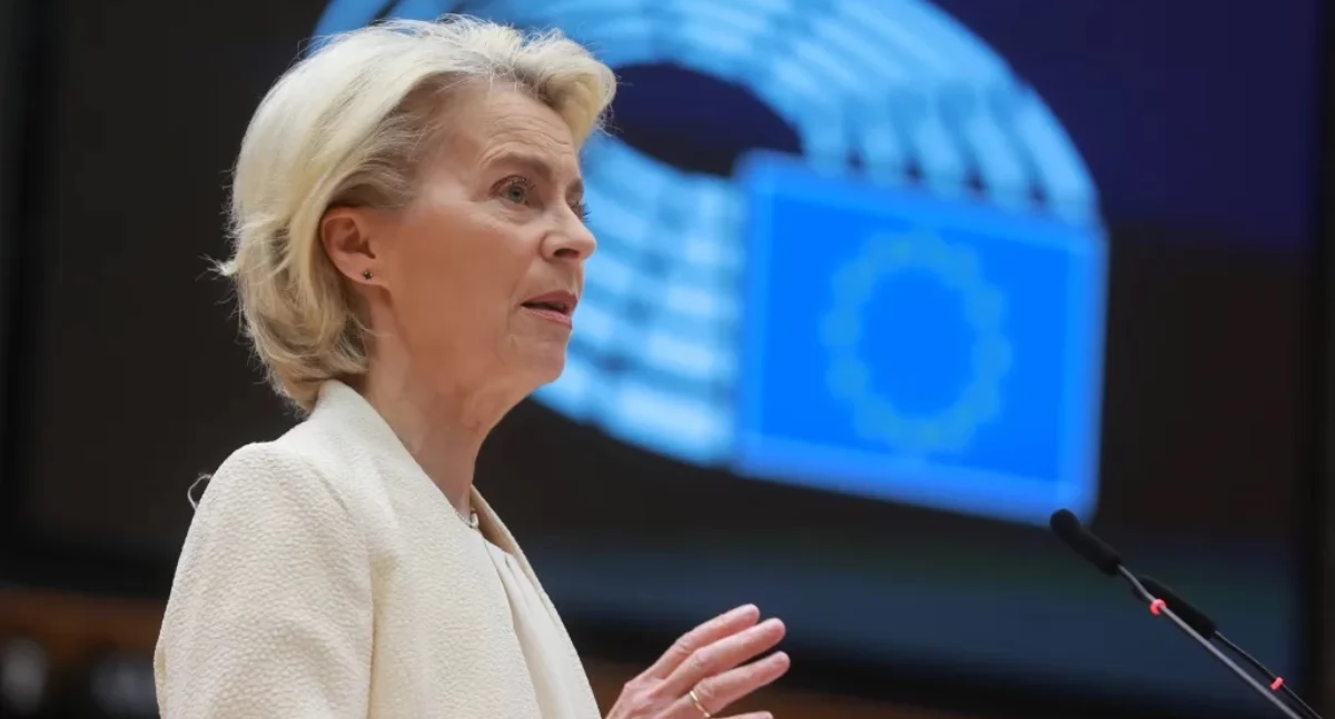 Ursula von der Leyen. Fot. PAP/EPA