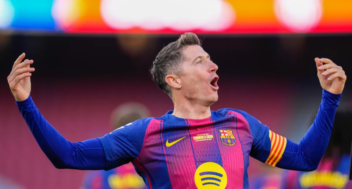 Robert Lewandowski. Fot: PAP/EPA