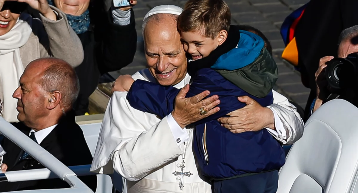 Papież Leon XIV. PAP/EPA