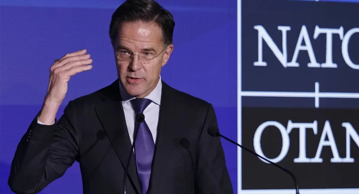 Sekretarz generalny NATO Mark Rutte. Fot. PAP