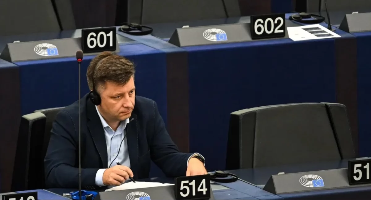 Europoseł Michał Dworczyk, fot. PAP/Radek Pietruszka