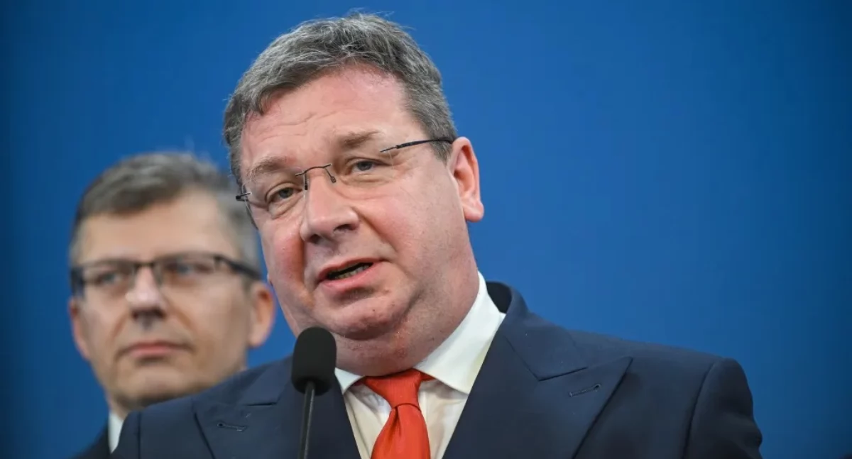 Poseł PiS Michał Wójcik . Fot. PAP/ Marcin Obara