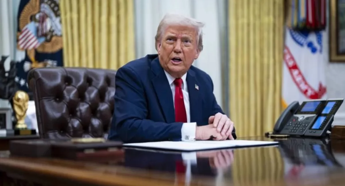 Donald Trump. Fot. PAP/EPA/ALEXANDER DRAGO / POOL
