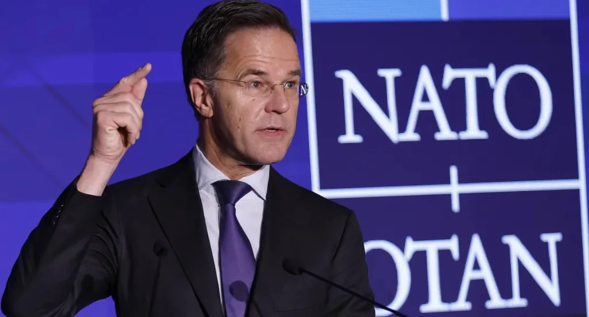 Mark Rutte Fot. PAP/EPA/ROBERT GHEMENT