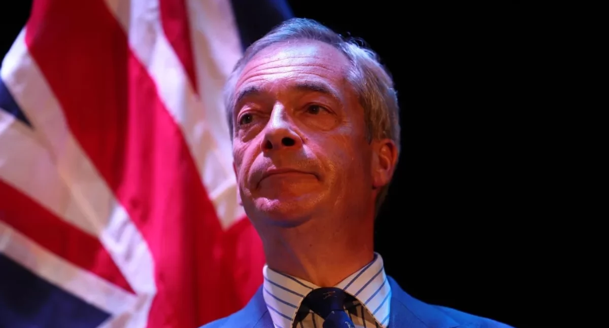  Nigel Farage Fot. PAP/EPA/NEIL HALL