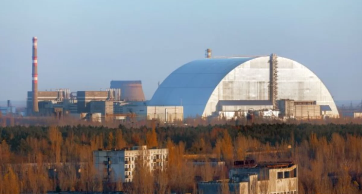 Informacje ze Świata, Czarnobyl Osłona reaktora spełnia swojej - zdjęcie, fotografia