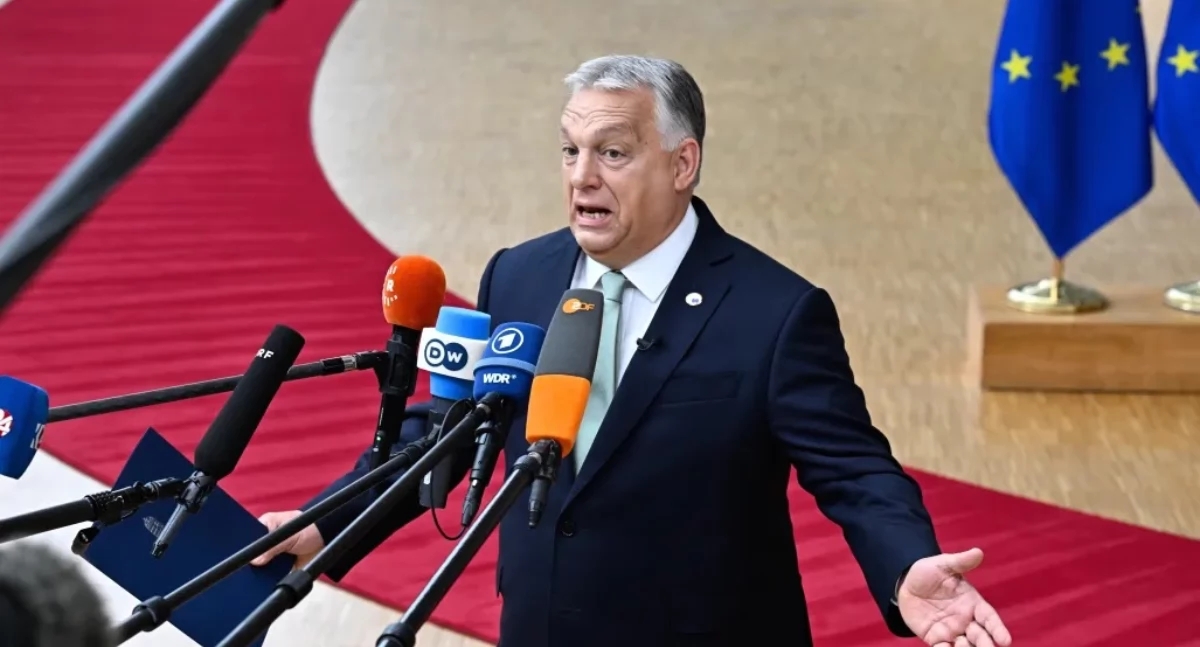 Viktor OrbanFot. PAP/EPA/YURI KOCHETKOV
