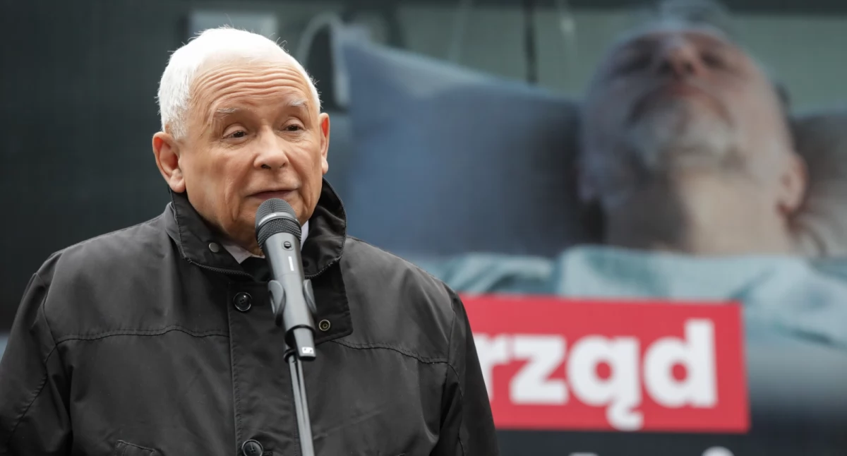 Jarosław Kaczyński. fot. PAP