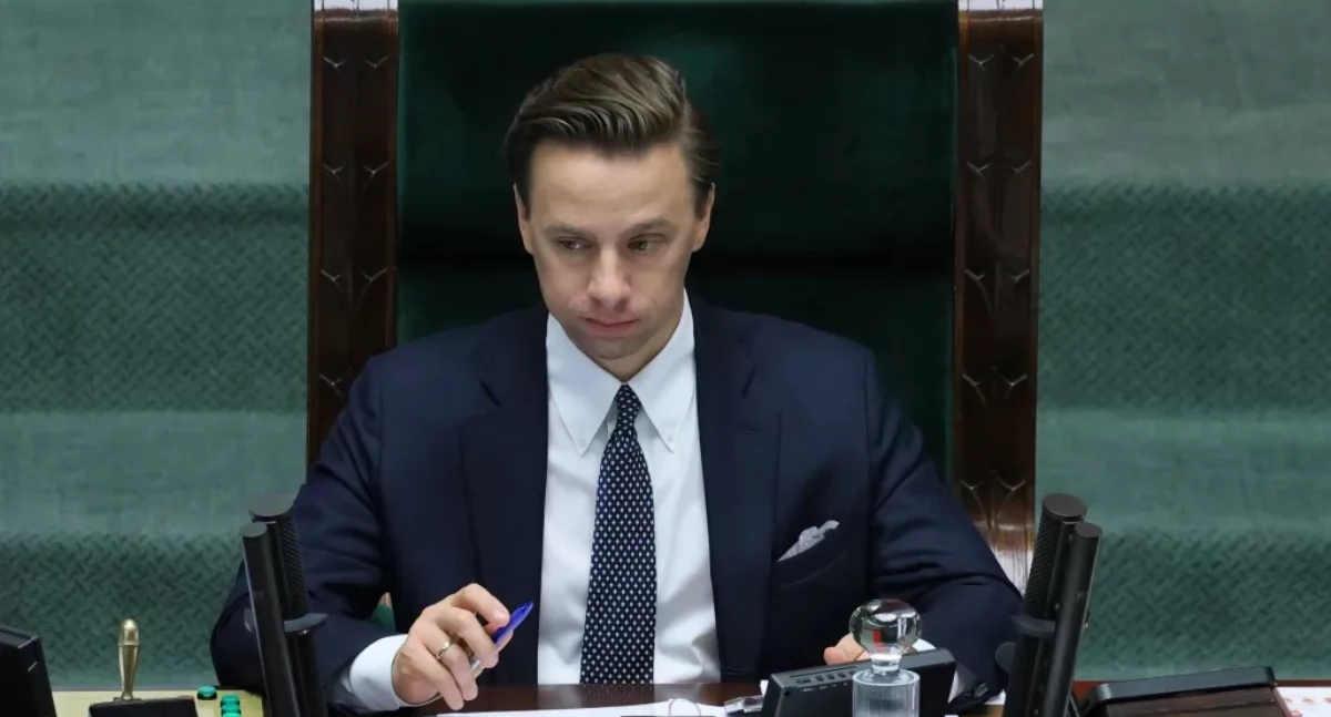 Krzysztof Bosak Fot. PAP/Rafał Guz