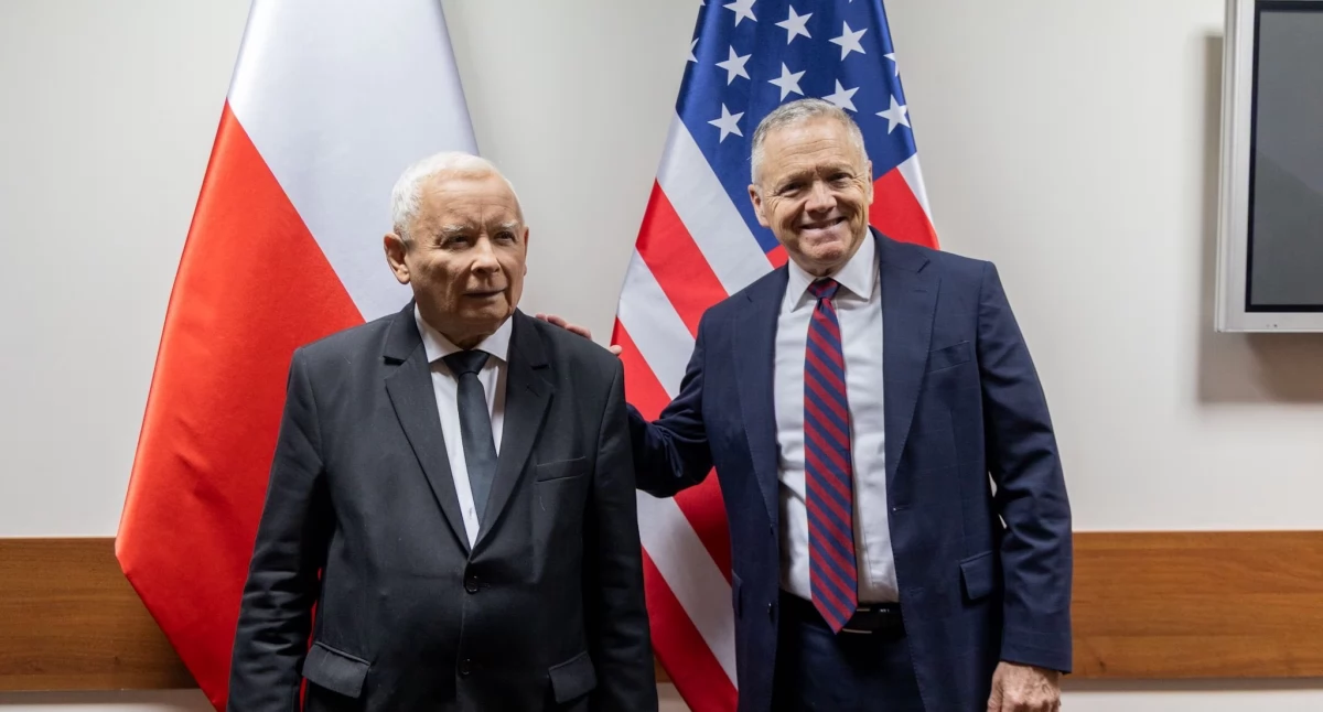 Do rozmowy doszło we wtorek, a jej tematem były m.in. kwestie przywództwa, bezpieczeństwa oraz przyszłość sojuszu amerykańsko-polskiego. Fot.X