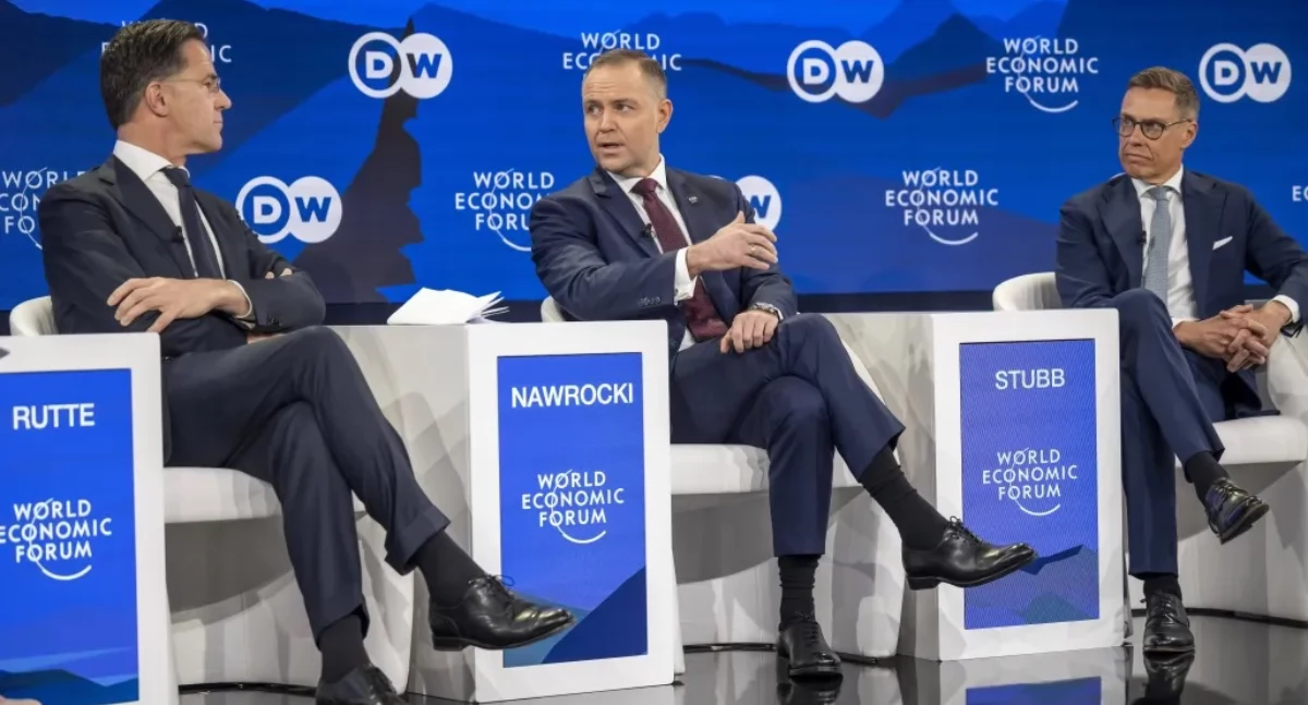 Informacje ze Świata, Nawrocki Davos Grenlandii kluczowy punkt geopolityczny - zdjęcie, fotografia