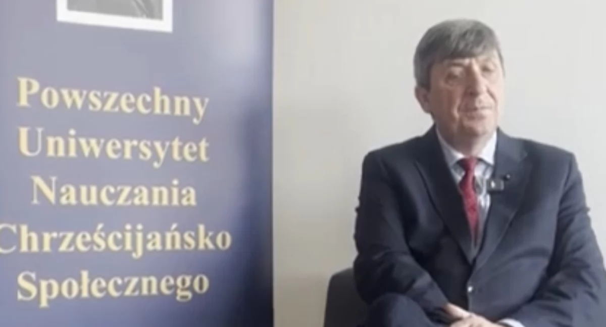 Wideo, Paweł Skrzydlewski Rektor Akademii Zamojskiej zaprasza uczestnictwa PUNCS - zdjęcie, fotografia