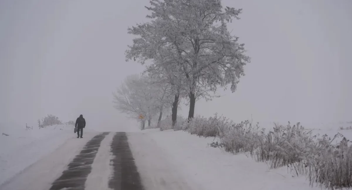 Pogoda, Arktyczne powietrze spowoduje spadki temperatury pokażą termometry - zdjęcie, fotografia