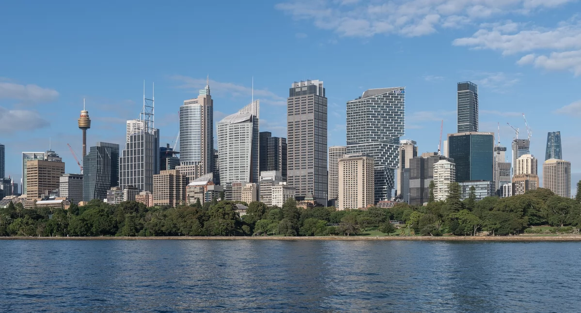 dzielnica biznesowa w Sydney, zdjęcie WIkipedia licencja Creative Commons