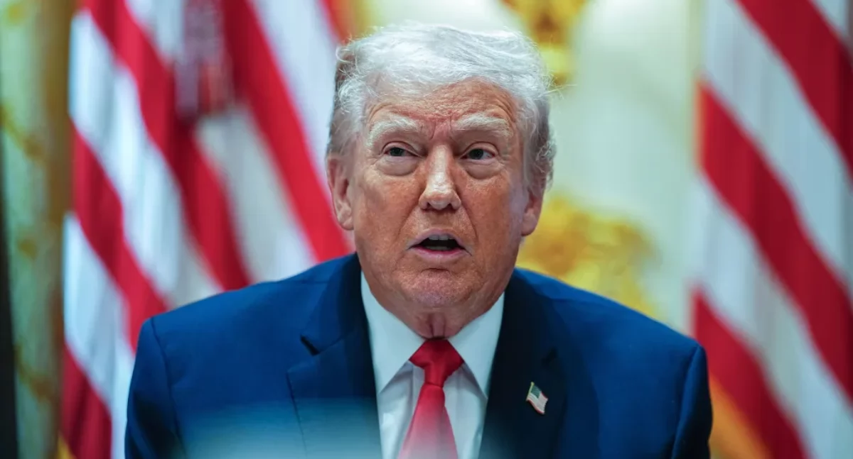 Donald Trump- prezydent Stanów Zjednoczonych Ameryki, zdjęcie PAP
