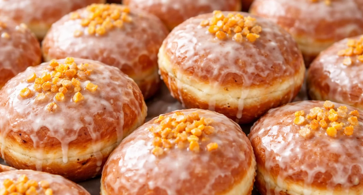 Kuchnia, kosztują pączki wysokiej jakości - zdjęcie, fotografia