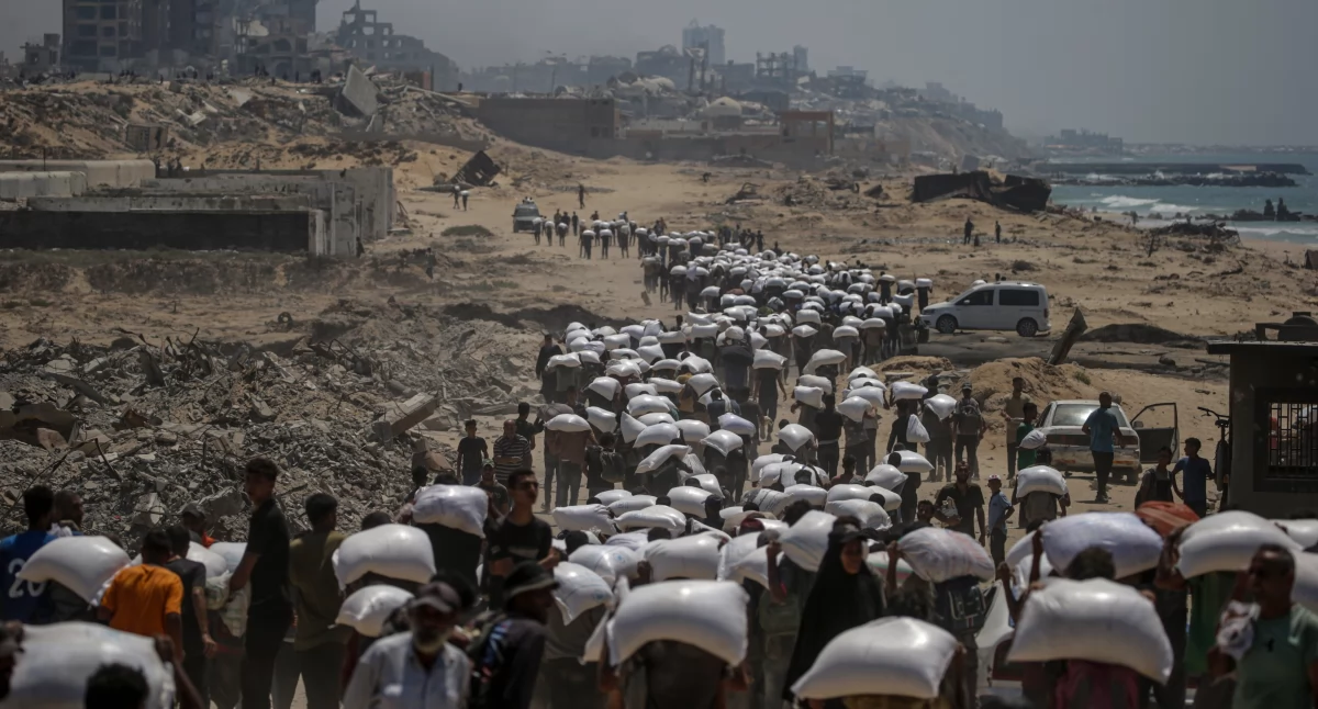 Fot. PAP/EPA/MOHAMMED SABER