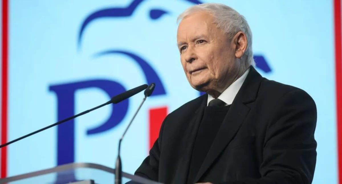 Prezes PiS Jarosław Kaczyński / autor: PAP/Leszek Szymański