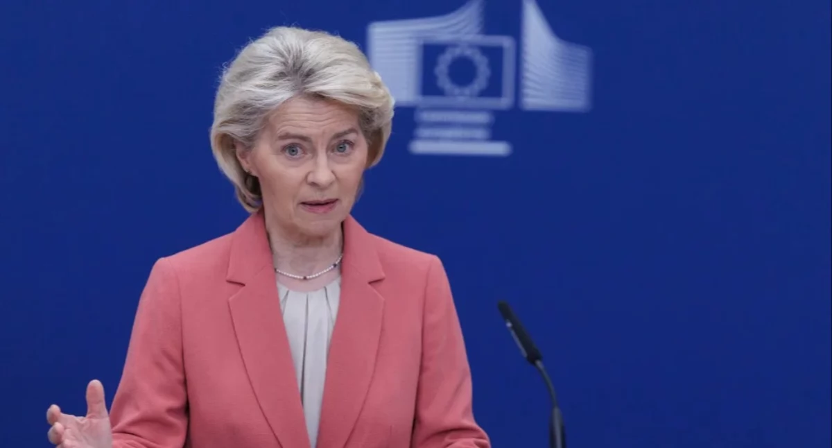 Ursula von der Leyen- przewodnicząca Komisji Europejskej, zdjęcie PAP