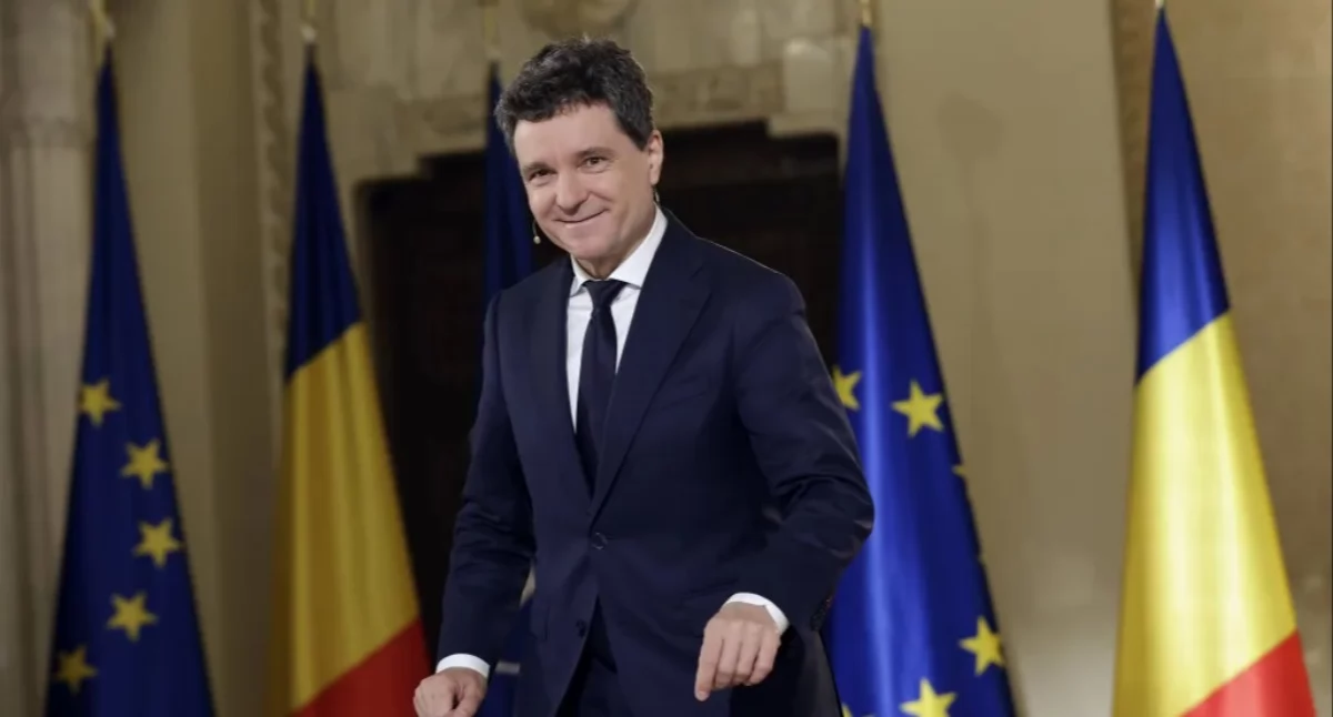 Dan Nicusor, premier Rumunii, zdjęcie PAP