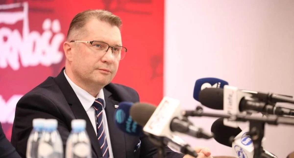 Prof. Przemysław Czarnek podczas konferencji 