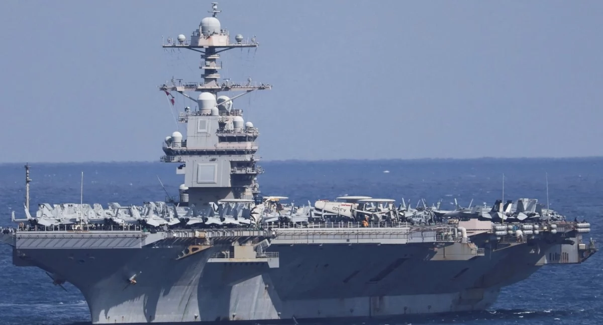 USS Gerald Ford  Foto: REUTERS