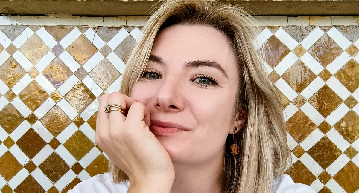 Aleksandra Żyłowska-Mharrab, autorka profilu na Instagramie - Blondynka między kulturami i bloga Blondynka w Maroku.  Autor: arch. prywatne