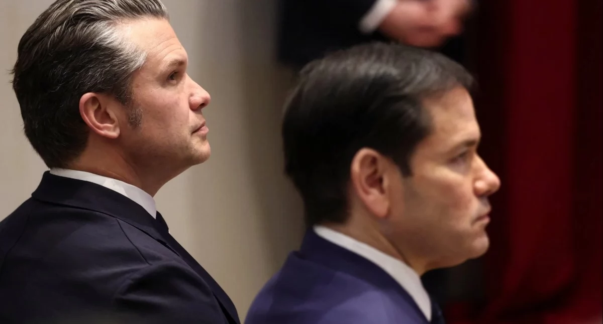Marco Rubio, Pete Hegseth  Foto: Reuters/Kevin Lamarque