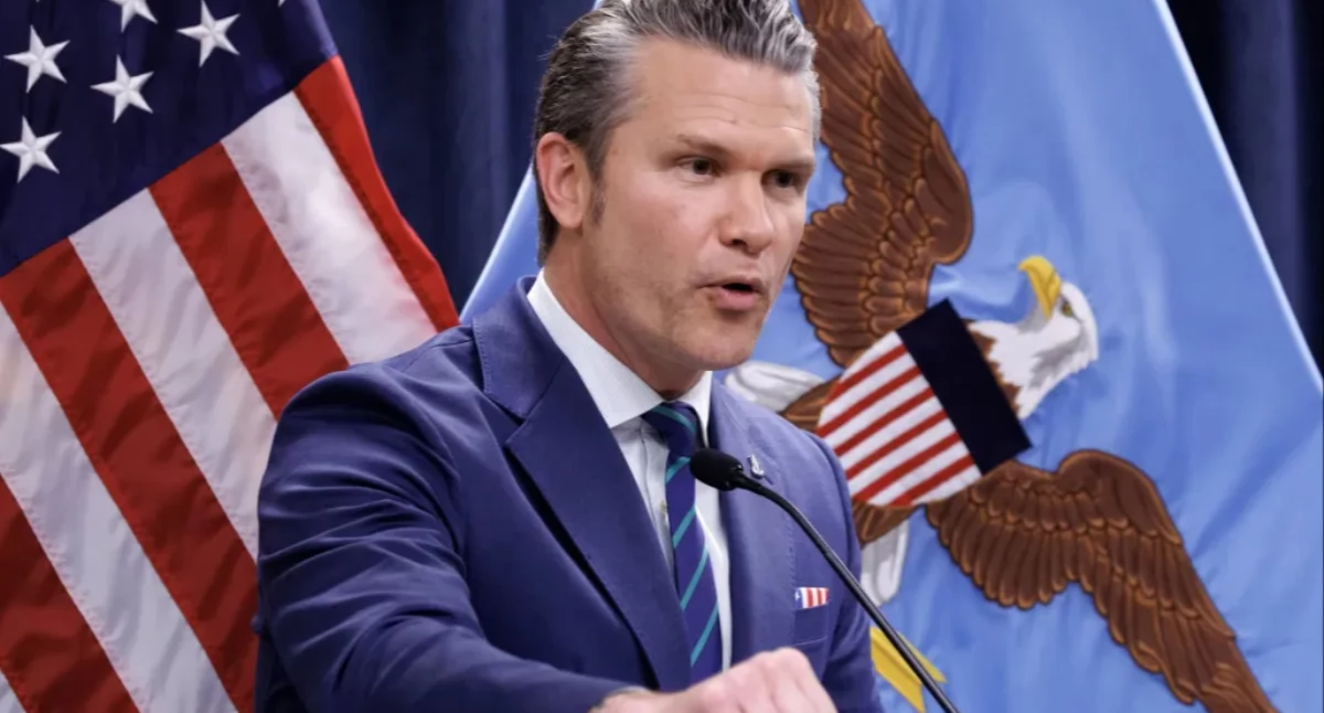 Fot.: PAP/Sekretarz obrony USA Pete Hegseth. Fot. Pete Hegseth