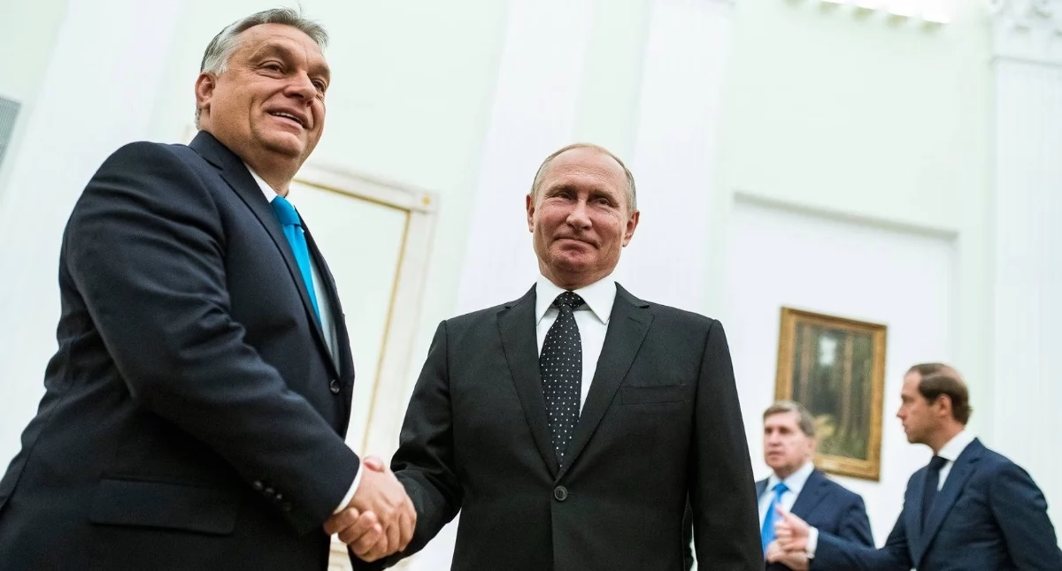 Viktor Orban i Władimir Putin Foto: Wiktor Orban / Facebook