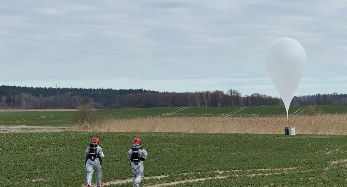 Informacje z Warmii i Mazur, Balony przemytnicze Warmii Mazurach - zdjęcie, fotografia
