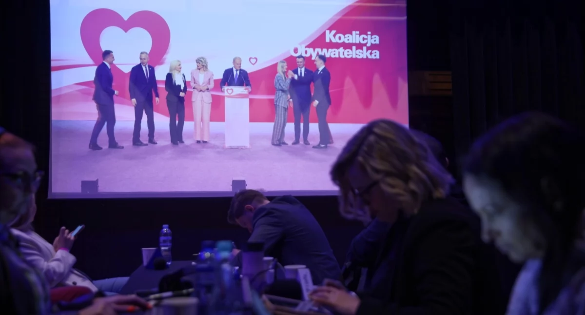 Rada krajowa KO. Fot. PAP
