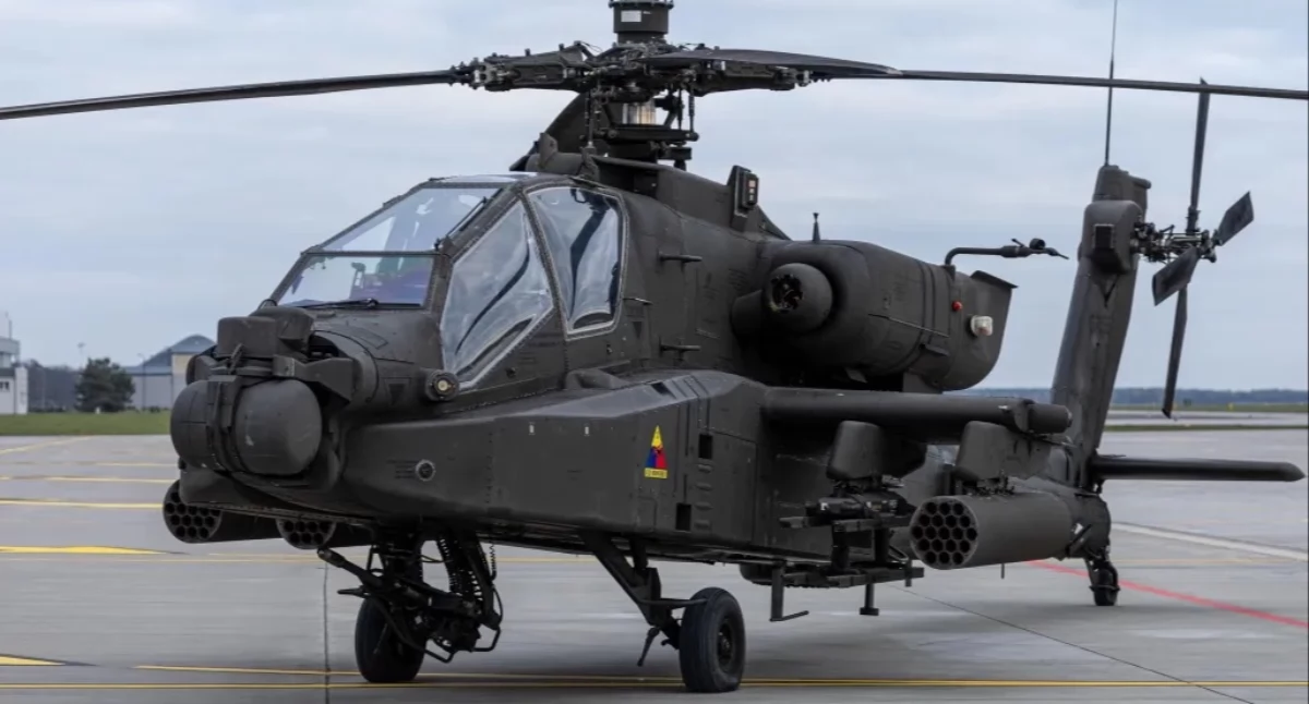 Śmigłowiec Apache. Fot. PAP