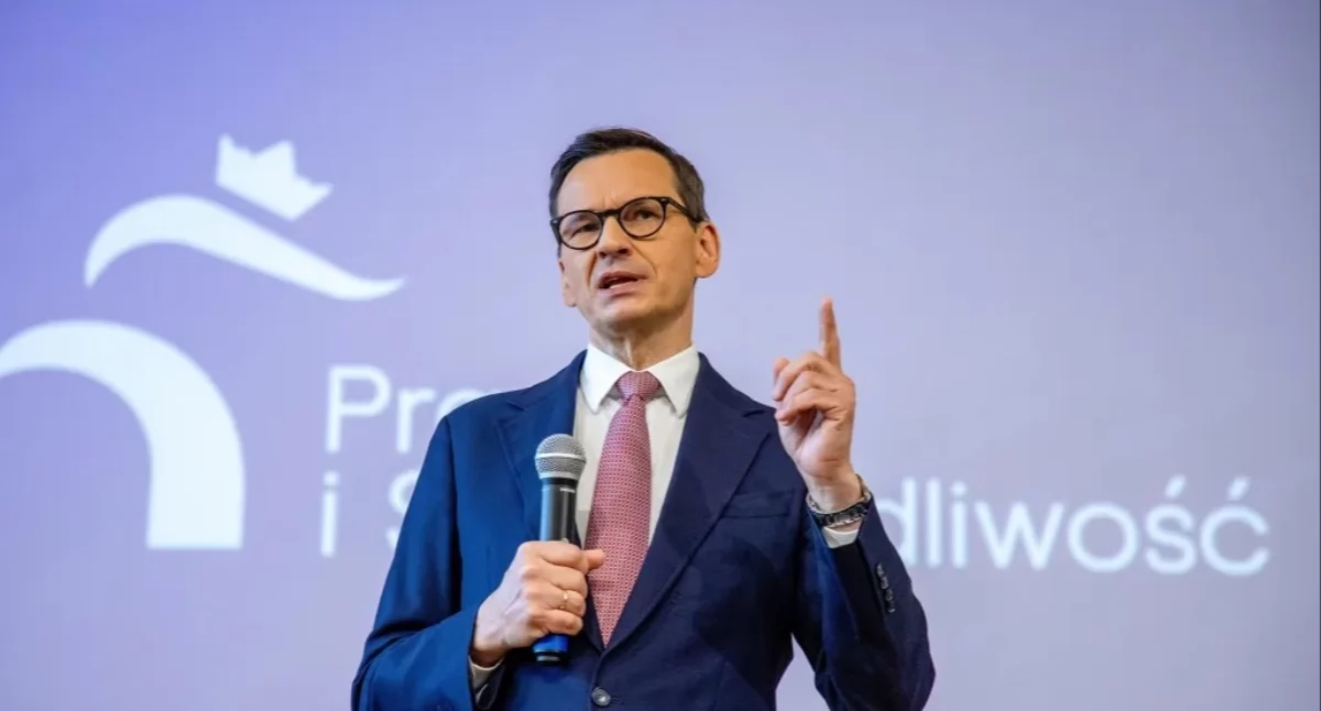 Informacje z Polski, sondaż polityczne napięcia może znaczyć środowisko Morawieckiego - zdjęcie, fotografia