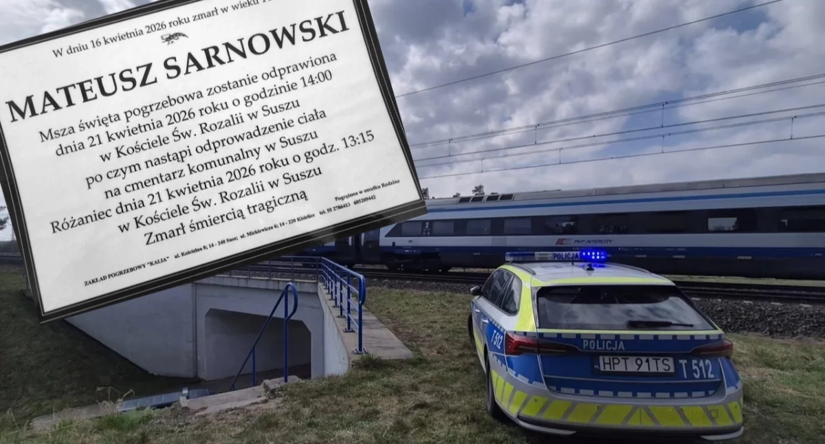 Informacje z Warmii i Mazur, Ostatnie pożegnanie latka Susza policji śledztwo prokuratury - zdjęcie, fotografia