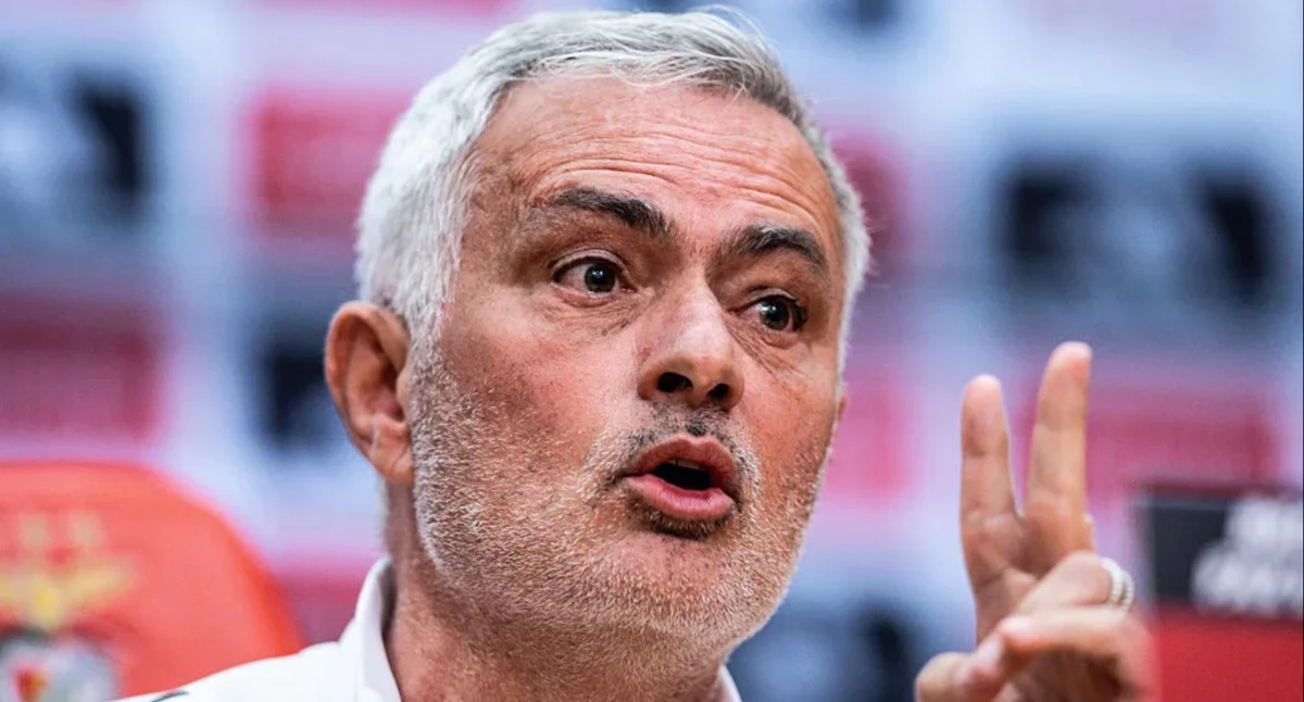 fot. Getty Images / Rodrigo Moreira/NurPhoto / Na zdjęciu: Jose Mourinho