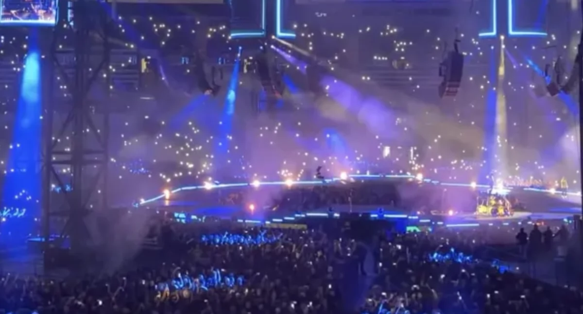 Kultura, [WIDEO] Metallica znów zagrała polsku Stadionie Śląskim wybrzmiał klasyk Perfectu - zdjęcie, fotografia