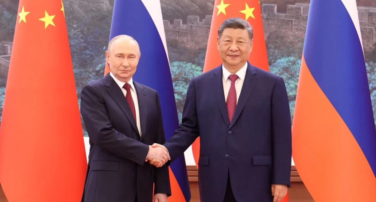 Wizyta Władimira Putina w Chinach. Spotkanie z Xi Jingpingiem. Fot. REUTERS/China Daily