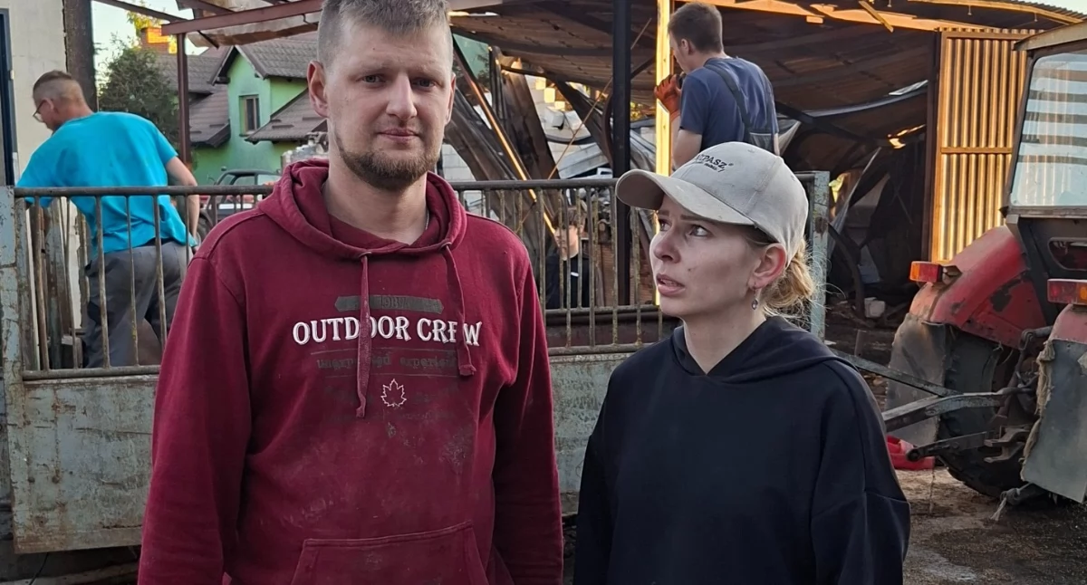 Informacje z Warmii i Mazur, Pożar zniszczył gospodarstwo ruszyła zbiórka - zdjęcie, fotografia