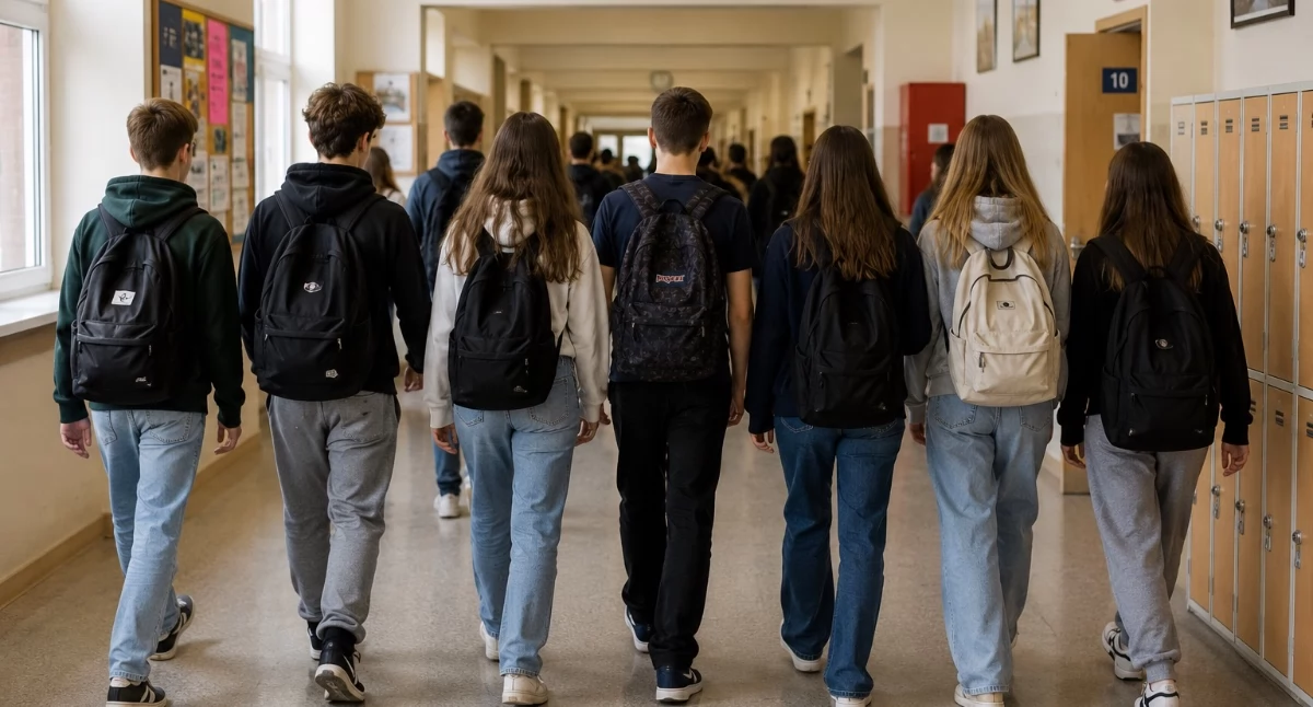 Informacje z Polski, zdecydował wyglądać uczeń ubierać - zdjęcie, fotografia