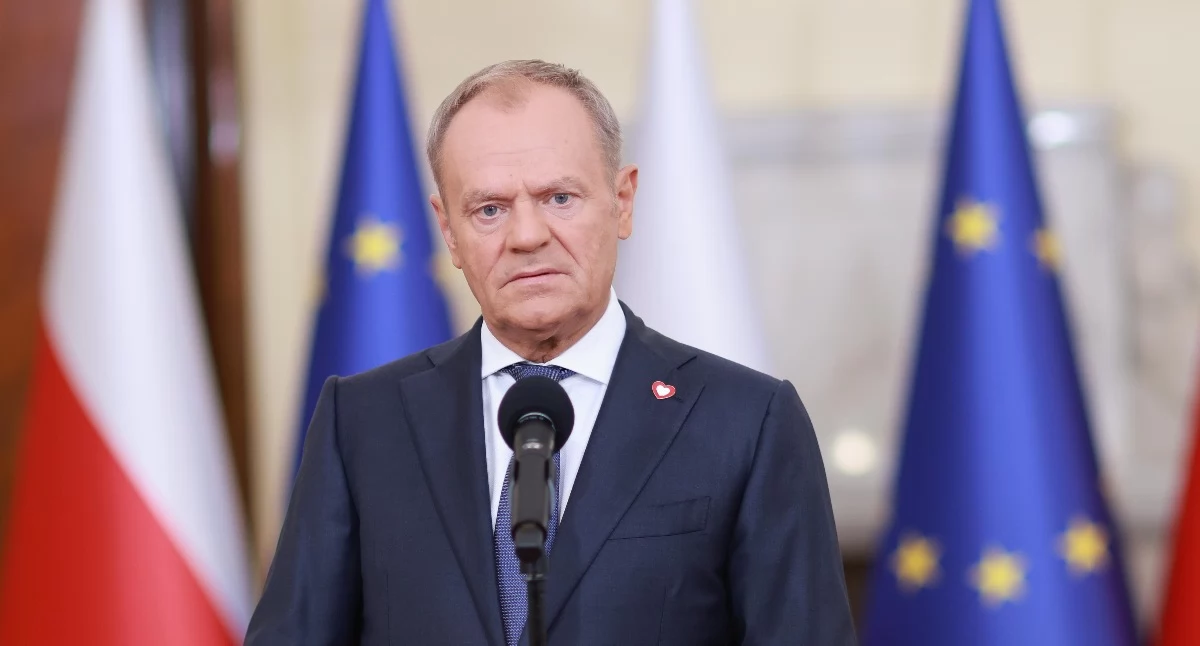 „To decyzja prezydenta Ukrainy doprowadziła do tego kryzysu” – podkreślił szef rządu Donald Tusk. // fot. gov.pl