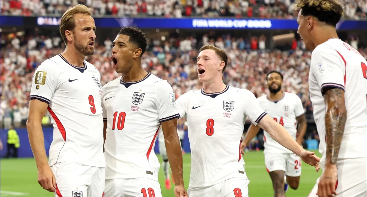 MŚ 2026: Reprezentacja Anglii ograła Chorwację w swym pierwszym meczu na mundialu / CHARLOTTE WILSON Getty Images