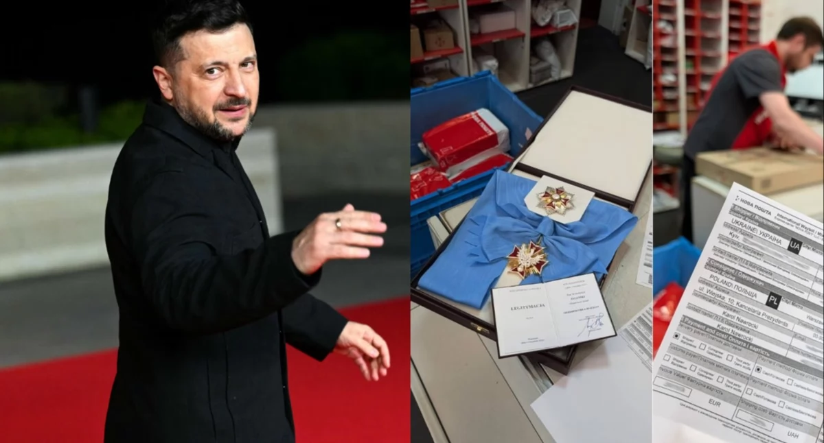 Wołodymyr Zełenski odesłał order. Prezydent Ukrainy potwierdza / fot. Audio generowane przez AI (ElevenLabs) i może zawierać błędy / Onet.pl
