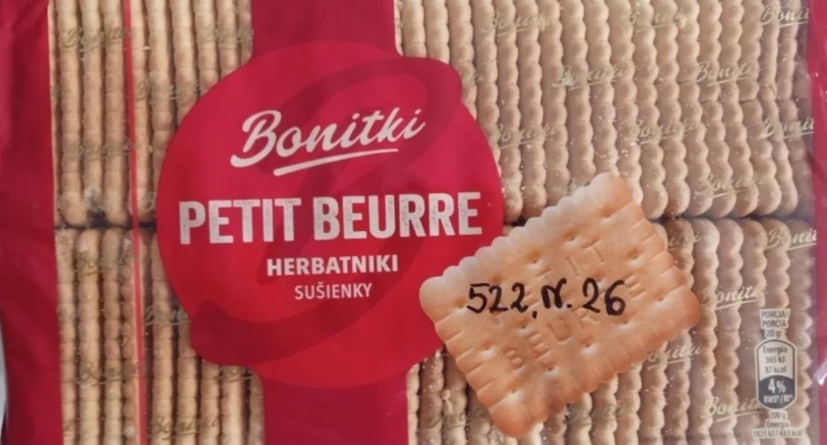 Informacje dnia, ostrzega przed herbatnikami - zdjęcie, fotografia